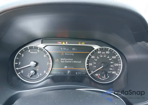 2020 Nissan Altima Sr Fwd из США, поврежденный, VIN 1N4BL4CV3LC193493